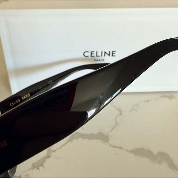 Celine Black CL4002UN Sunglasses with Case and Box - Picture 11 of 14